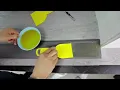 Installation of Rubber vinyl wall base