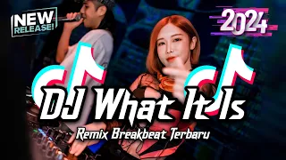 dj what it is breakbeat remix full bass tiktok fyp viral version 2024