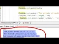 Write a Java program to multiply corresponding elements of two arrays of integers