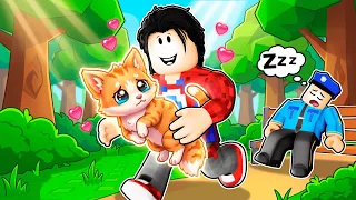 😱СПАСИ КОТА в Roblox