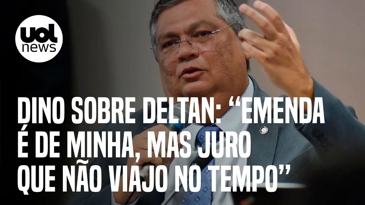 Flávio Dino sobre Deltan Dallagnol: 'Emenda é de minha autoria, mas juro que não viajo no tempo'