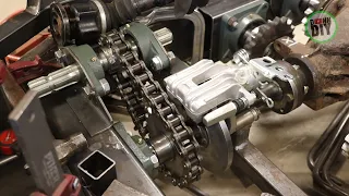 6x6 Forwarder Ep.16 - Brake Rotor & Caliper, Jack Shaft, Drive Shaft
