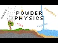 I Made My Own Powder Physics Engine