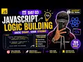 JavaScript Logic Building Day 3 Palindrome String Problem Beginner Friendly
