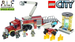 LEGO City Fire Command Unit - LEGO 60282 Speed Build