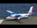 Download Lagu World's shortest runway - Twin Otter STOL at Saba