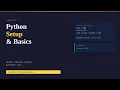 Session 1 Python Setup Variables Data Types Bangla