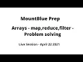 Arrays - Advanced MountBlue Prep April 22 2021