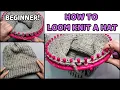 How To Loom Knit A Hat BEGINNER - Super Easy Fun