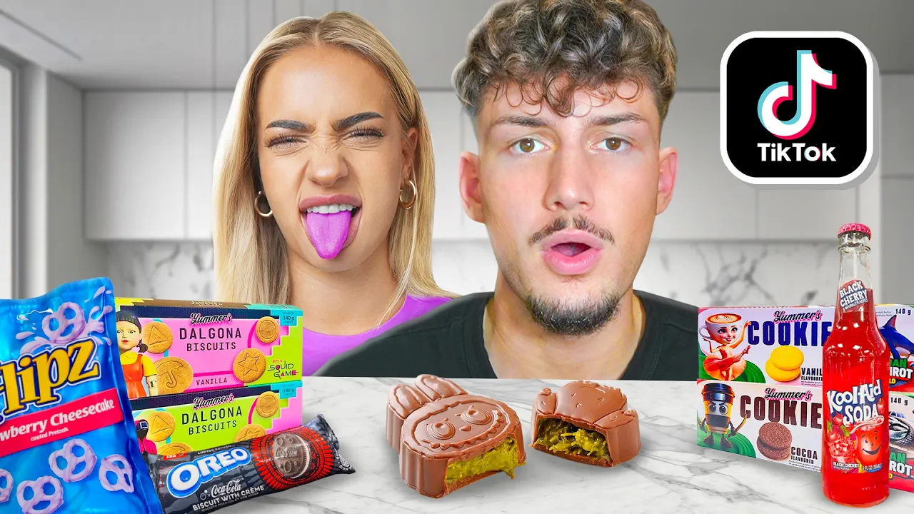 KOUPIL JSEM VŠECHNY NEJVIRÁLNĚJŠÍ TIKTOK SLADKOSTI!