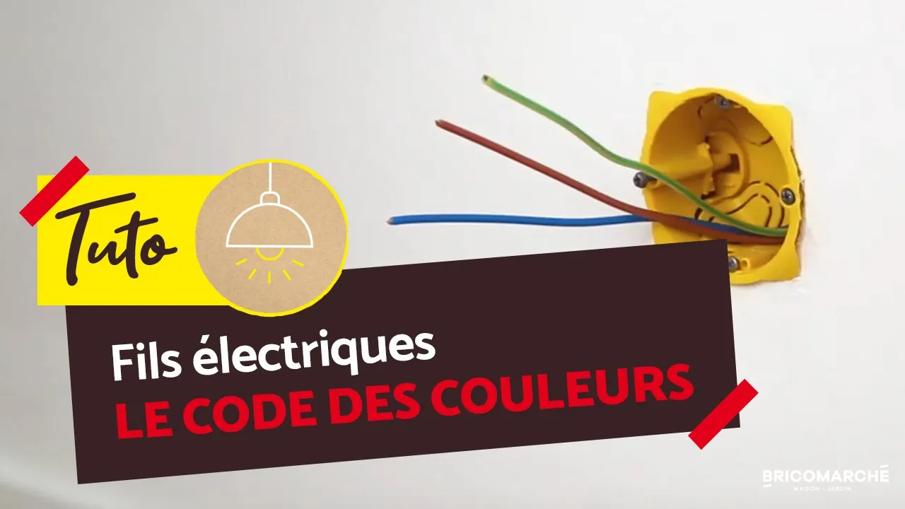 Reconnaître le code couleur des fils électriques