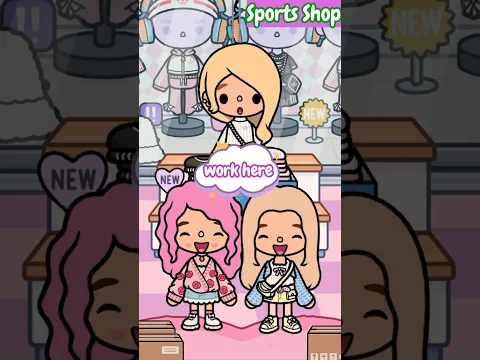I Built A Sports Shop In Toca Boca World! | New Pack! | Toca Julia