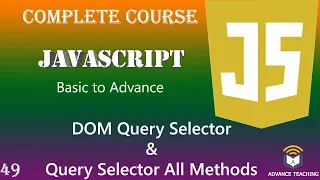 DOM Query Selector Query Selector All Methods in