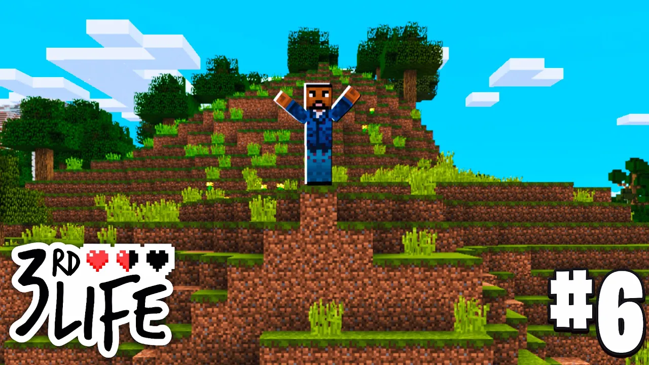 Watch "MY MOUNTAIN! l Minecraft 3rd Life SMP l EP.6" on YouTube