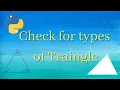 32 Program to check if triangle is equilateral isosceles or scalene Decision making program