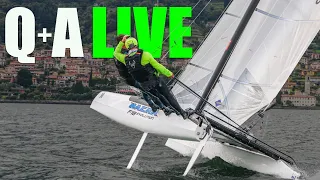 Man Overboard! Sailing Backwards and MORE.. Q+A Live