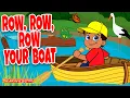 Download Lagu Row, Row, Row Your Boat ♫ Popular Nursery Rhymes ♫ by The Learning Station