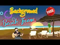 Background Suasana Pantai Background Beach Scene Zepeto World