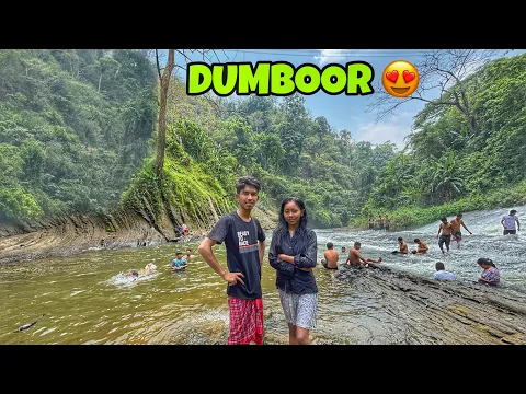 Download MP3 Surprisingly Black BeauTy K SaaTh DUMBOOR WATERFALL DEKH NEH CHALE GAYE  🖤 || GOMATI , TRIPURA