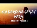 Download Lagu Koi Dard Na Janay Mera | Sahir Ali Bagga | Latest OST | Koi Puche Mere Dil Se || Indian Lofi Music