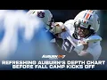 Refreshing Auburn s depth chart before fall camp kicks off