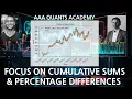 Simplifying Financial Analysis The Log Returns Approach Algo Trading Python