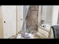 NEW MASTER BATH DIY EXTRA LONG SHOWER CURTAIN LINER BATHROOM DECORATING IDEAS