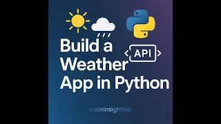 Build a Weather App in Python API Integration GUI Tutorial