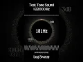Download Lagu Sound for audio test. Range 1-22kHz (Logarithmic Scale) #frequency #sound #hz #audio #onlinesound