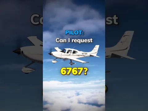 Pilot Requests 6767 Squawk Code