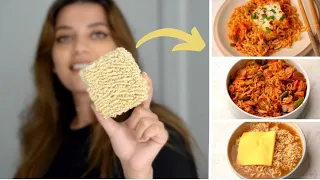 إضافات بسيطة تحول الإندومي ل ٣ وجبات لذيذة 