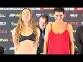 Ronda Rousey vs Gina Carano WEIGH-IN