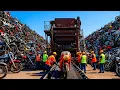 Inside a Modern Motorcycle Recycling Plant–The Amazing Way They Are Made