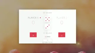Dice Game Javascript