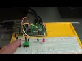 Using Two Pushbuttons to Control the Brightness of an LED in Discrete Steps - Raspberry Pi