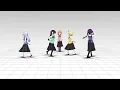 【MMD 1080/60FPS】Daydream Cafè (Short Ver)【Miracle Girls Festival -Is the Order a Rabbit?- MOTION DL】