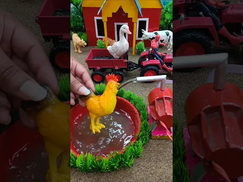 diy tractor video mini water pump science project #shorts #miniature