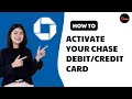 How To Activate Your Chase Card