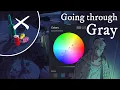Color Mixing within a Color Key for Moody Lighting Environments