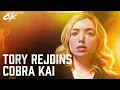 Tory Rejoins Cobra Kai Peyton List