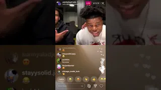 Datbitchbarbie joins prettyboyfredo live Crazy reaction