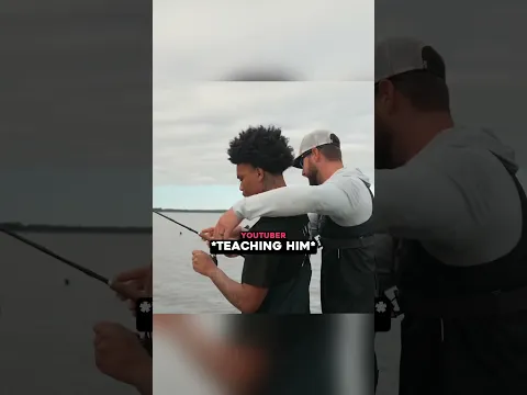 Former Gang Member Cries When Fishing For The First Time
