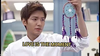 love is the moment easy lyrics with english subtitle the heirs lee min ho u0026 park shin hye