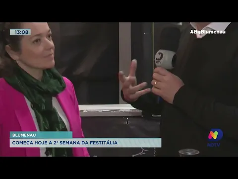 Começa hoje a 2ª semana da Festitália em Blumenau