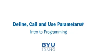 Python Functions for Beginners Define Call and Use Parameters