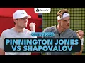 Jack Pinnington Jones vs Denis Shapovalov Queen s 2026 Highlights
