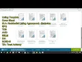California Realtors - How to Create Simple Listing Template Car org 2020 RLA Residentia Listing