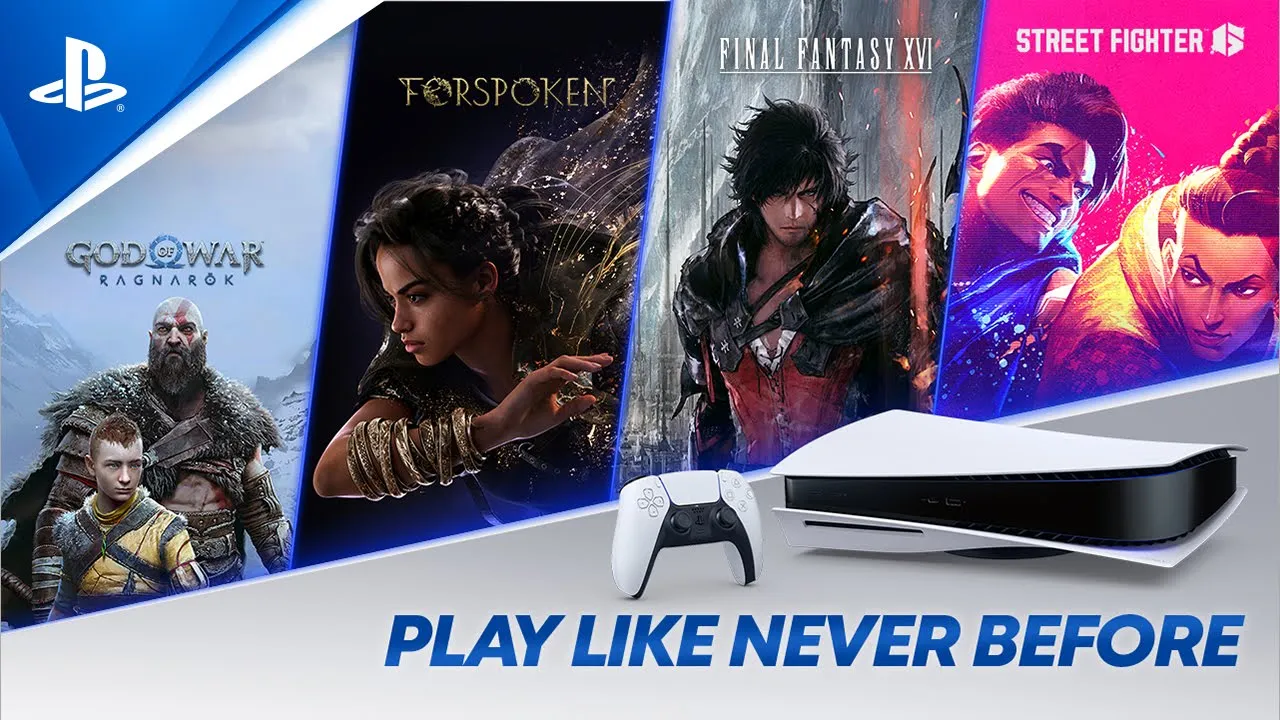 PlayStation®5 - Play Like Never Before　かつてないゲーム体験がここに。