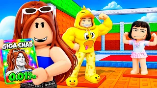 Me Hice pasar por NOOB, después me CONVERTÍ en GIGA CHAD en Roblox!
