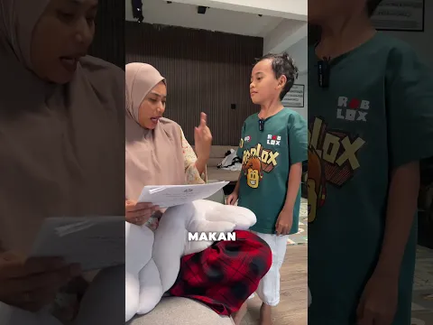 Anak sebut nama penuh emak #funny #lawak